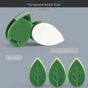 Leaf-Shaped Plant Climbing Wall Fixture Clips