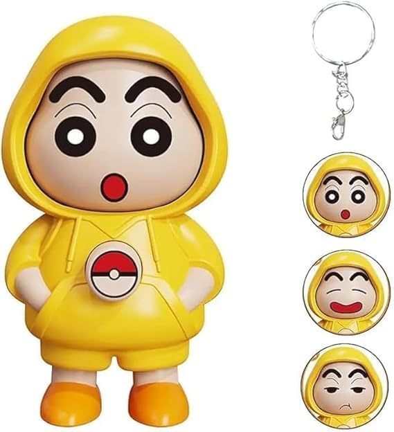 Nitimatta Shinchan Face Changing Keychain