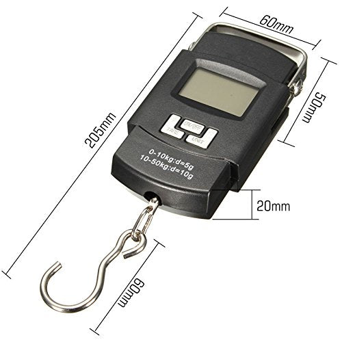 50kg Digital LED Luggage Weighing Scale