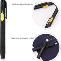 Sewing Fabric Marker Tailor's Chalk with 20 Refills