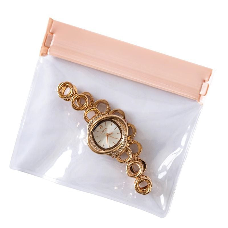 Transparent Waterproof Jewelry Storage Zip Bag