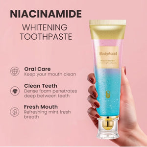 Niacinamide Whitening Toothpaste - For Healthier, Whiter Teeth!
