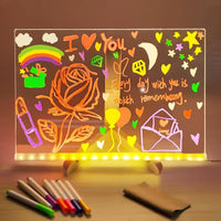 Rechargeable LED Drawing Board Set
