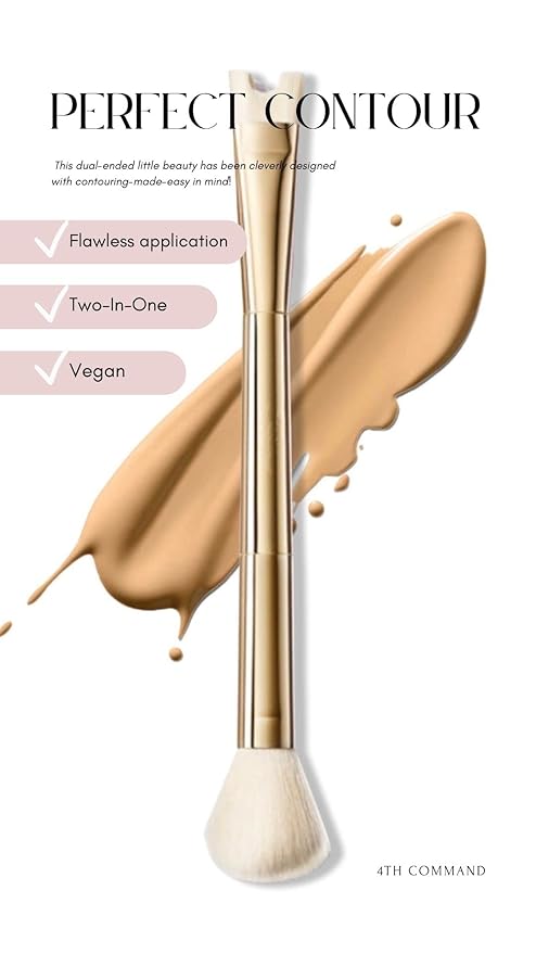 2-in-1 Makeup U-Shaped Brush for Nose Contouring