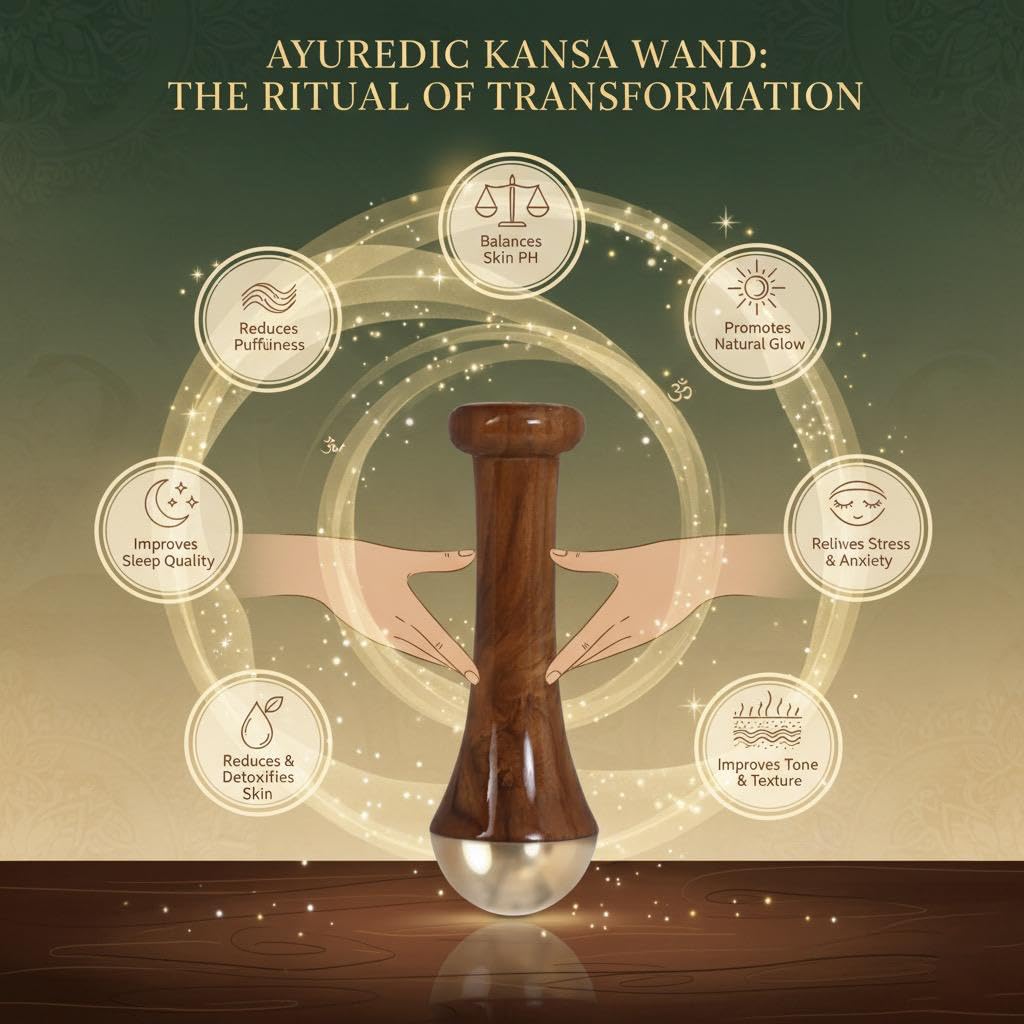 Kansa Facial Massager Bronze