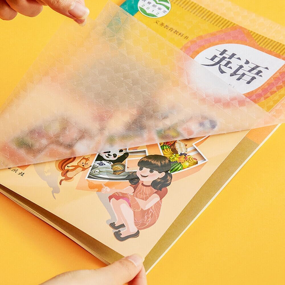 Transparent Paper Sticker Book Cover Film