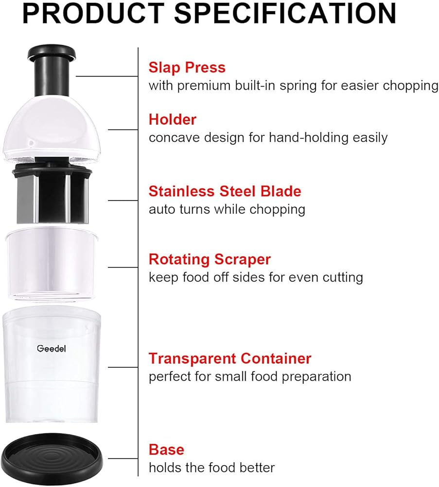 Geedel Food Chopper
