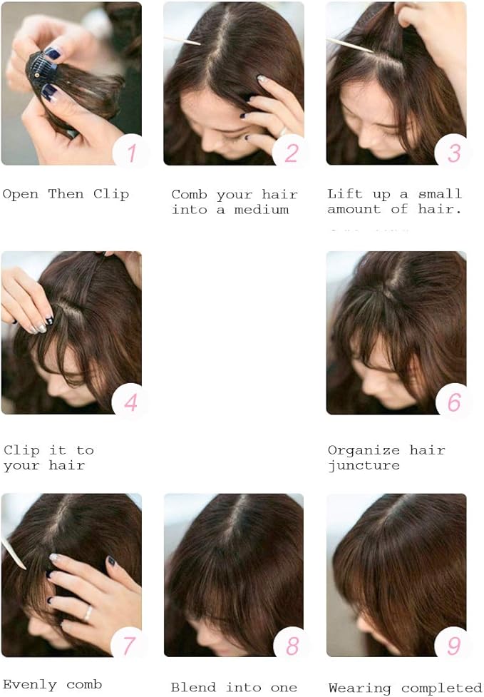 Front Bangs Hair Extension