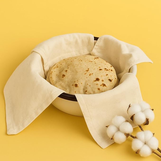 Cotton Double Layer Roti Cloth Wrap – Quickcarts