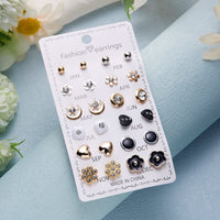 Little Love Stud Earrings – 12 Pairs