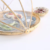Woven Bamboo Food Tent Basket