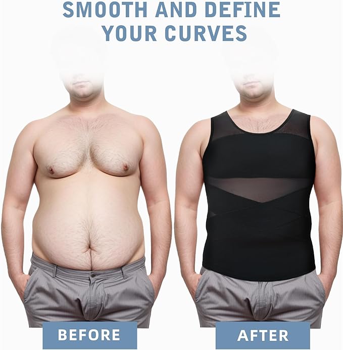 Men’s Compression Shirt Body Shaper