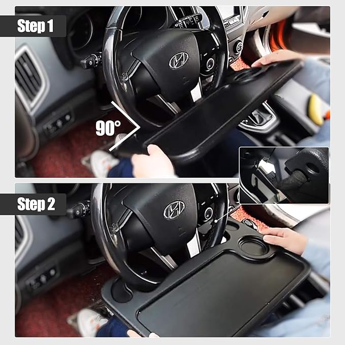 Car Steering Wheel Eating Table Tray