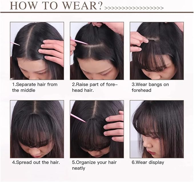 Front Bangs Hair Extension