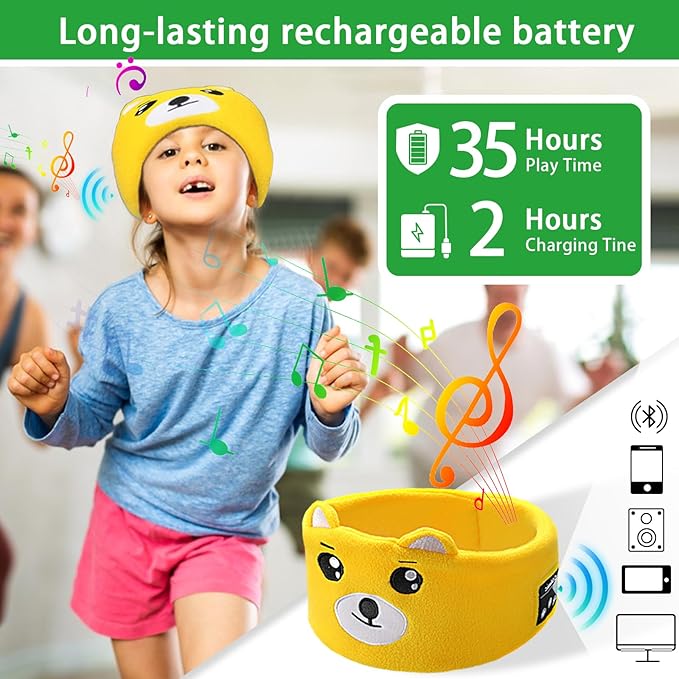 Wireless Sleeping Headband Headset