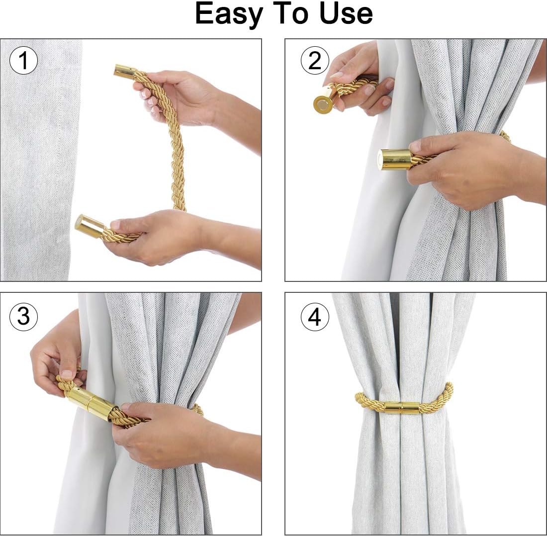 Magnetic Curtain Tiebacks Hook