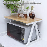 Multi-Functional 2-Layer Microwave Overhead Rack