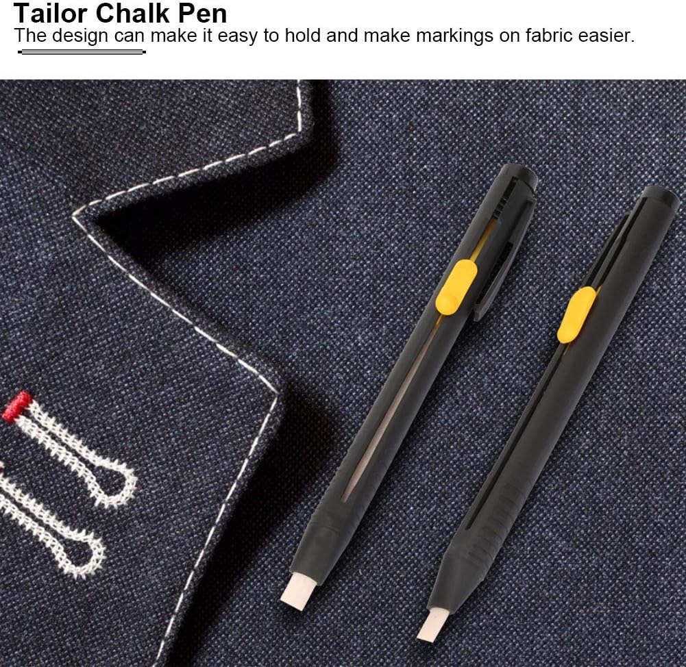 Sewing Fabric Marker Tailor's Chalk with 20 Refills
