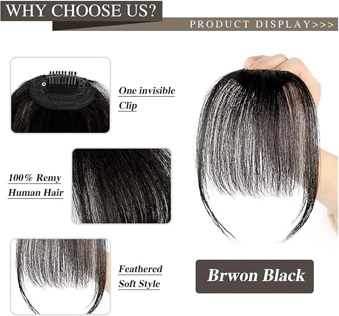 Front Bangs Hair Extension