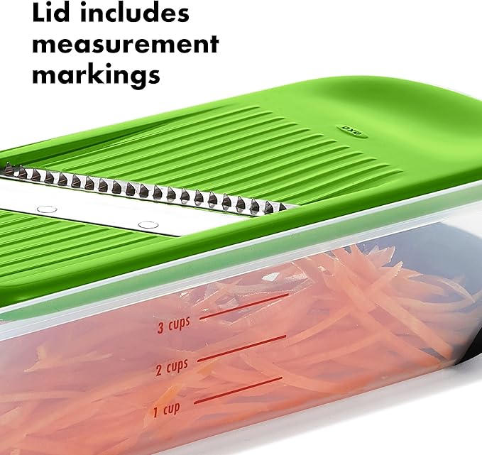 Multifunctional Vegetable Grater & Slicer with Container