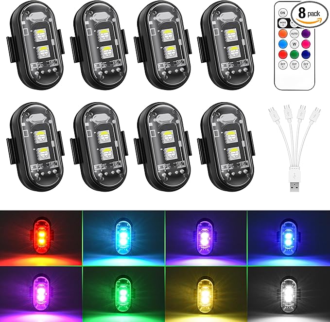 GlowSync RGB Safety Lights