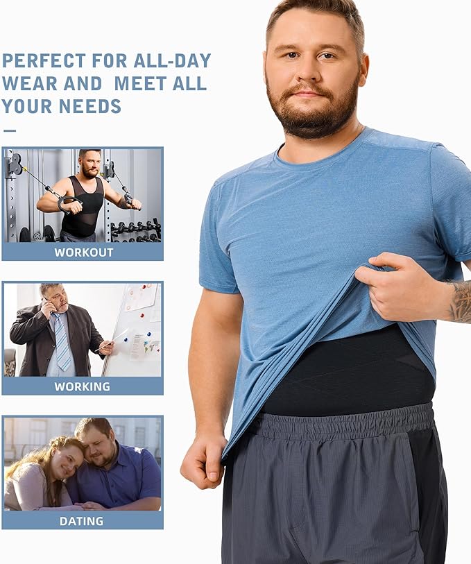 Men’s Compression Shirt Body Shaper