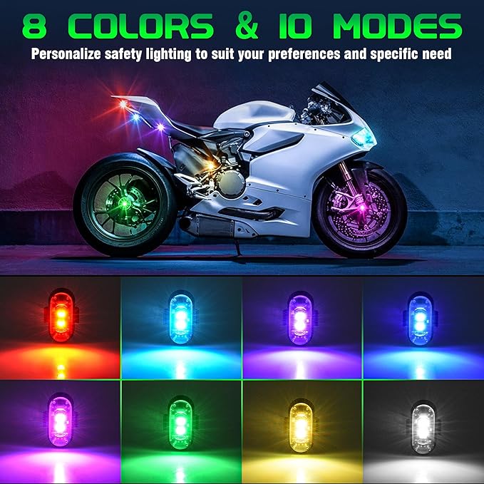 GlowSync RGB Safety Lights