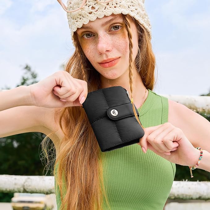 Premium Puffer Mini Wallet