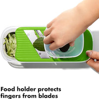 Multifunctional Vegetable Grater & Slicer with Container