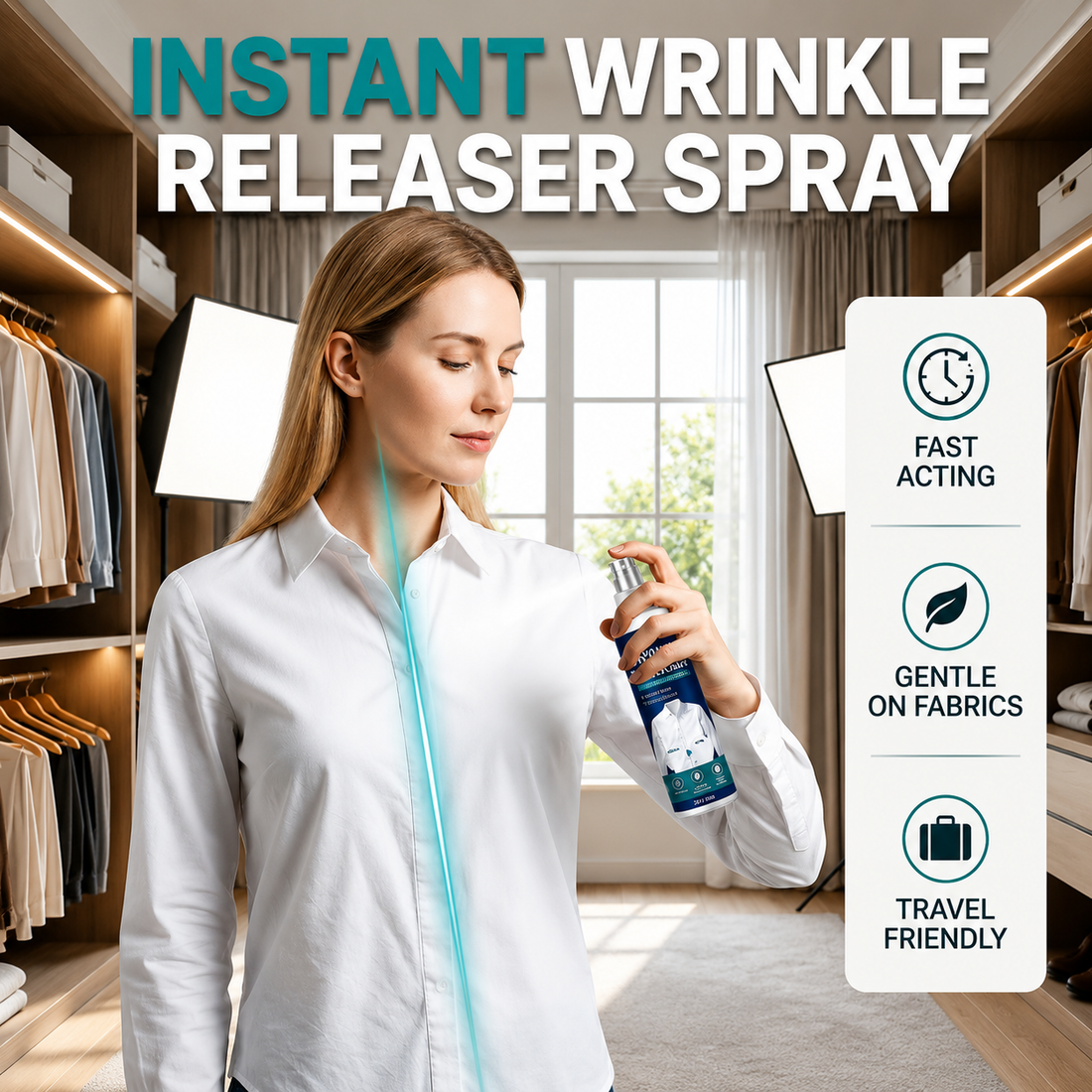 Instant Wrinkle Releaser Spray