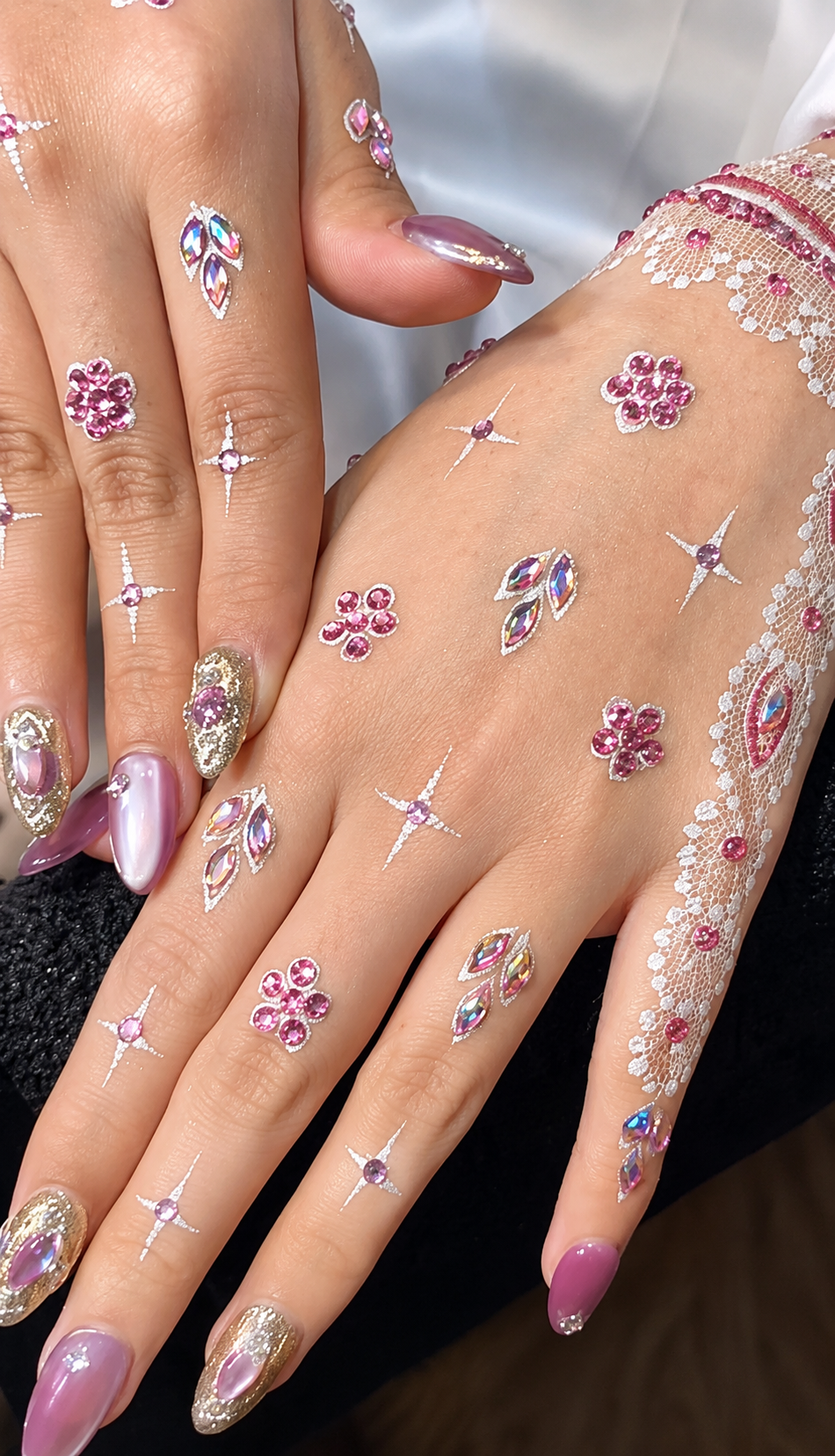 Crystal Mehndi Stickers