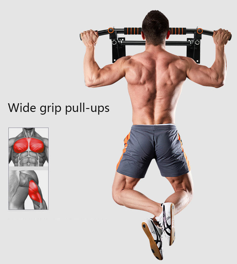 Gym Fitness Equipment Indoor Wall Mounted Pull Up Bar