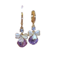 Floral Glow Drop Earrings