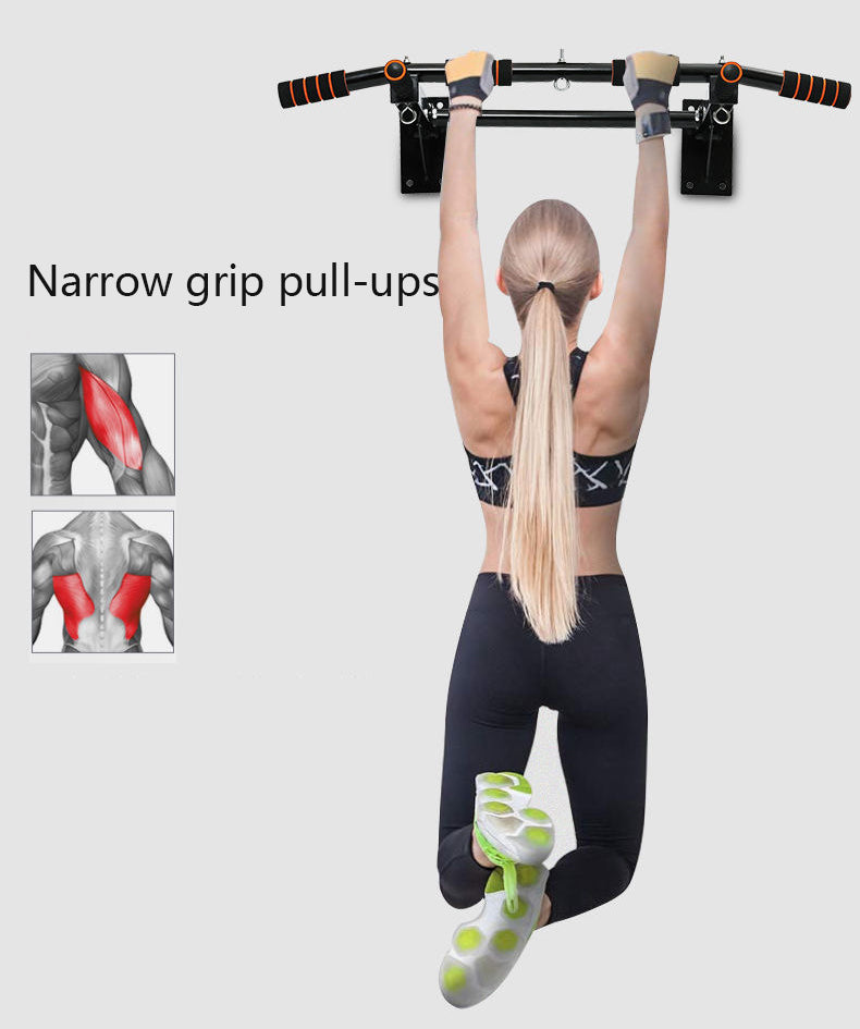 Gym Fitness Equipment Indoor Wall Mounted Pull Up Bar