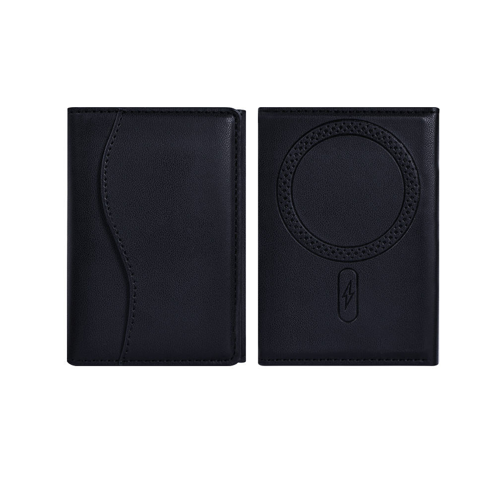 PU Leather Card Holder Wallet with Mobile Stand