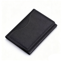 PU Leather Card Holder Wallet with Mobile Stand