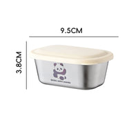 Stainless Steel Sauce Cup with Lid