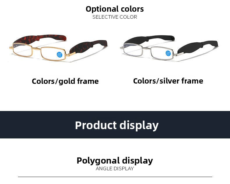 Anti-Blue Light Foldable Portable Reading Glasses