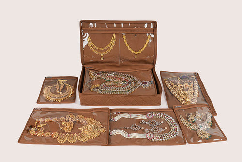 Multi Layer Jewelry Storage Pouch