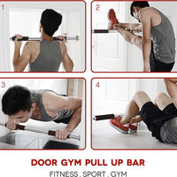 💪 Adjustable Doorway Pull-Up Bar