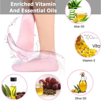 1 Pair Silicone Socks for Dry Cracked Feet