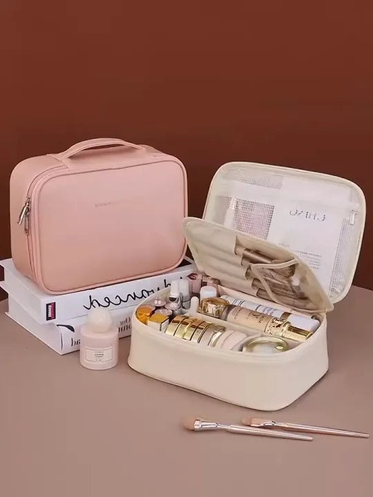 The Luxe Large-Capacity Cosmetic Bag
