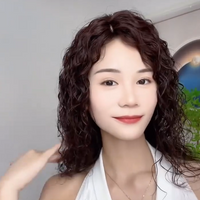 Curly Massive Smooth Hair Extension On Top