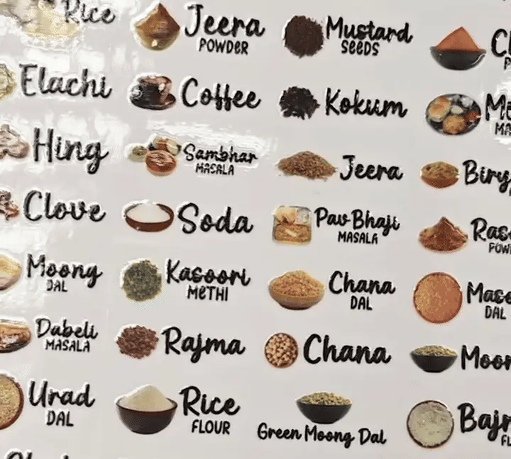 3D Waterproof Kitchen Stickers (Pack of 5)