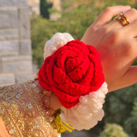 Crochet Rose Gajra