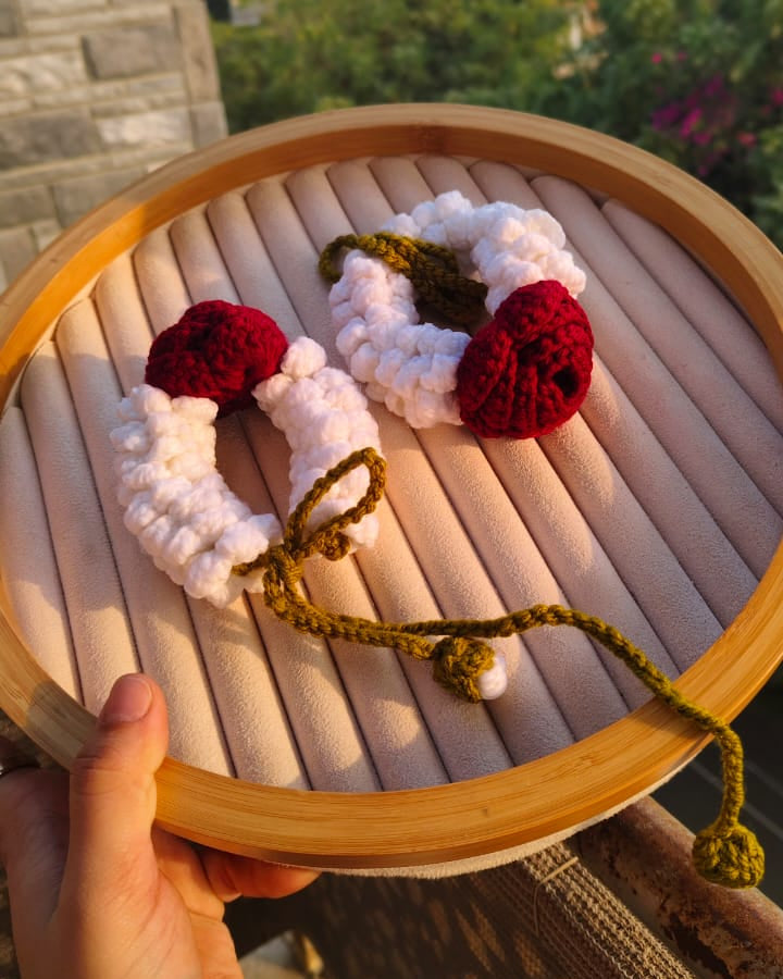 Crochet Rose Gajra