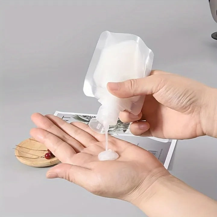 Travel Dispensing Cosmetic Bag
