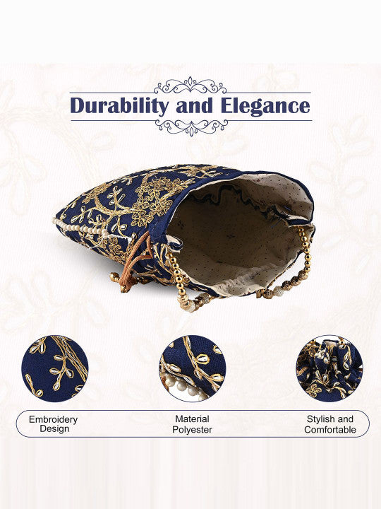 Cosmetic Jewelry Potli Bag