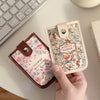 Floral Card Holder Pouch