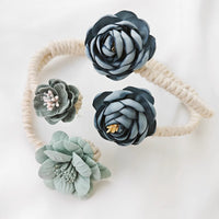 Branch Flower Flexible Metal Curtain Buckle